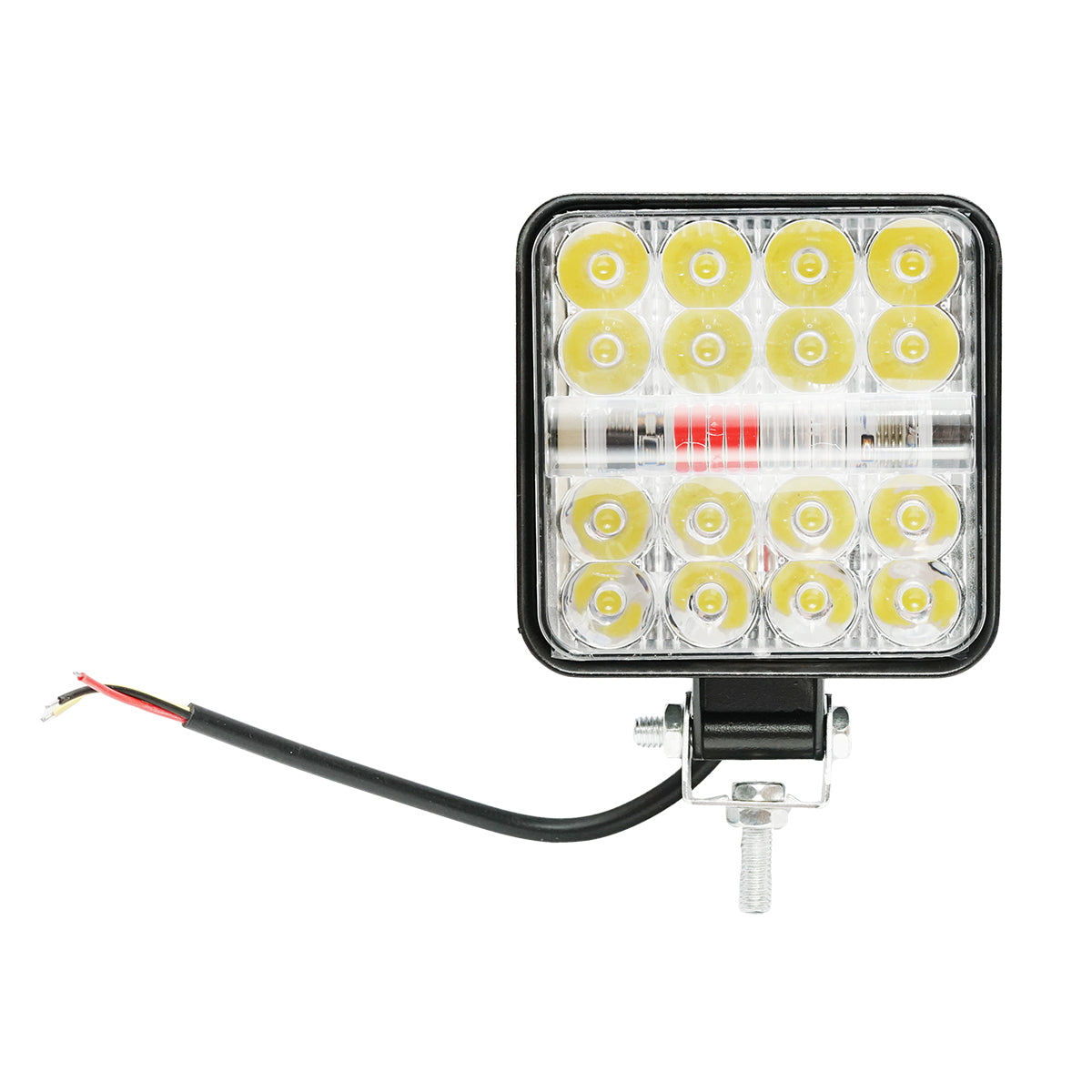 Combined projector lamp 26 LEDs 9-80V 6500K 84x21x84mm IP67